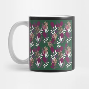 Green leaves Mug